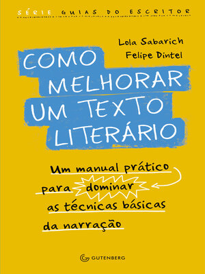 cover image of Como melhorar um texto literário